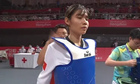 ASIAD 19: Võ sĩ Bạc Thị Khiêm giành huy chương đồng môn Taekwondo
