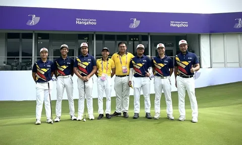 Môn Golf ASIAD 19: Đội tuyển Việt Nam khởi tranh