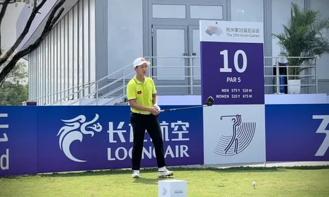 ASIAD 19: Bốn Golfer Việt Nam đạt điểm âm ngày mở màn