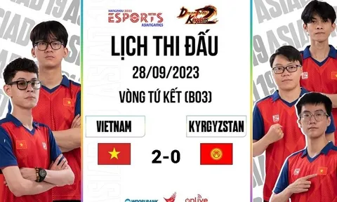 Môn Esports ASIAD 19: Việt Nam vào bán kết nội dung Mộng Tam Quốc