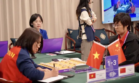 ASIAD 19: Đội tuyển cờ Tướng giành huy chương bạc đồng đội hỗn hợp 