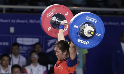 ASIAD 19: Cử tạ Việt Nam vẫn chưa có huy chương