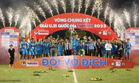 Giải Bóng đá U21 Quốc gia 2023: PVF-Công an Nhân dân giành chức vô địch lần đầu tiên
