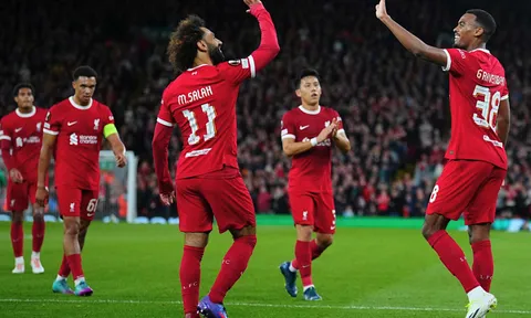 Europa League: Dùng đội hình dự bị, Liverpool thắng trận thứ hai liên tiếp