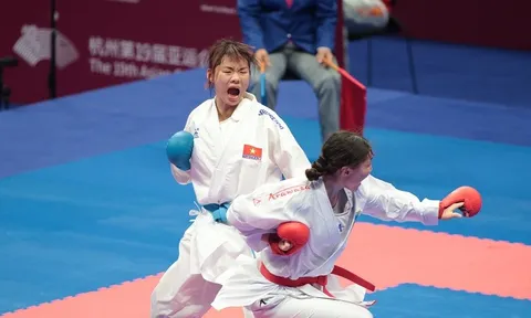 Môn Karate ASIAD 19: Nguyễn Thị Ngoan tranh huy chương vàng