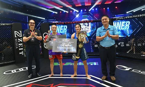 LION Championship 10: Thanh Trúc bảo vệ đai vô địch hạng 52kg