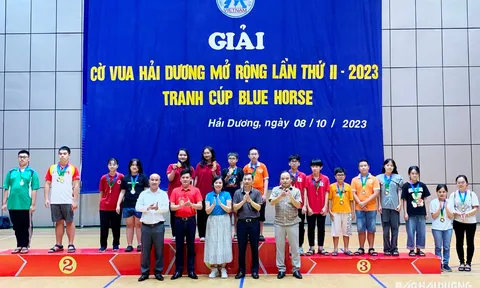 Bế mạc giải cờ Vua Hải Dương mở rộng lần thứ II năm 2023