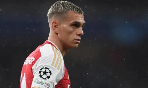 "Ngôi sao" Arsenal lỡ 2 trận đấu tại vòng loại EURO 2024