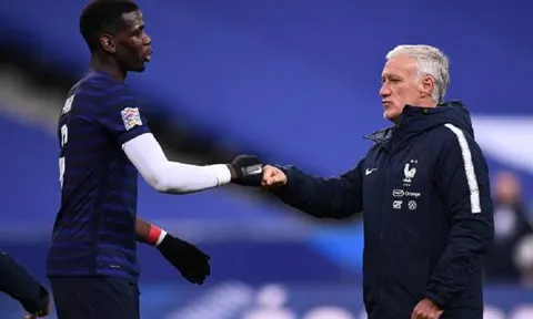 Ông Deschamps không đảm bảo tương lai của Paul Pogba ở tuyển Pháp