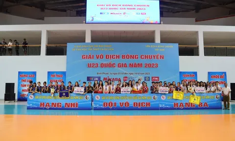 Giải Bóng chuyền U23 quốc gia: Nữ Binh chủng Thông tin và nam Thể Công Tân Cảng giành chức vô địch