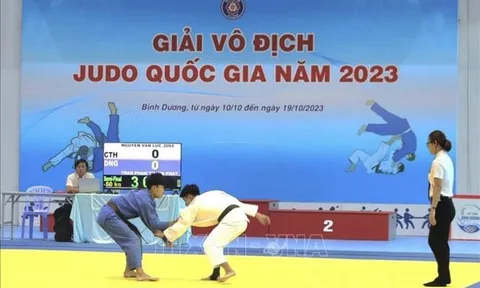Khai mạc giải vô địch Judo quốc gia năm 2023