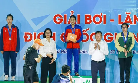Giải Bơi vô địch quốc gia 2023: Đoàn Quân đội dẫn đầu