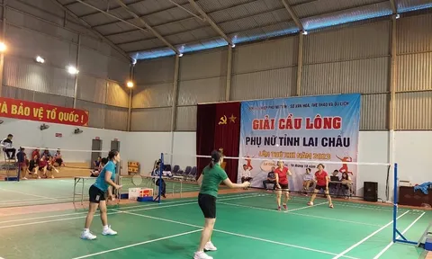 Giải Cầu lông phụ nữ tỉnh Lai Châu lần thứ XIII năm 2023