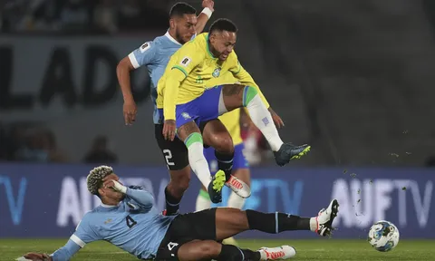 Vòng loại World Cup 2026: Brazil thất bại trước Uruguay