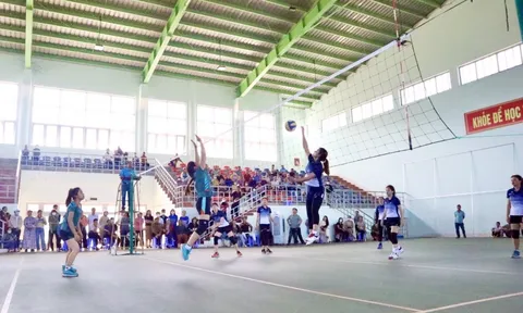 Giải Bóng chuyền nữ huyện Krông Bông năm 2023