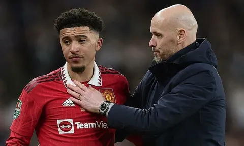 Tiền đạo Jadon Sancho được khuyên sớm xin lỗi huấn luyện viên Erik ten Hag