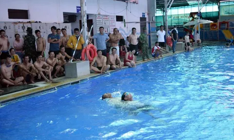 Kiên Giang đăng cai tập huấn thí điểm tiêu chí đánh giá trẻ em biết bơi