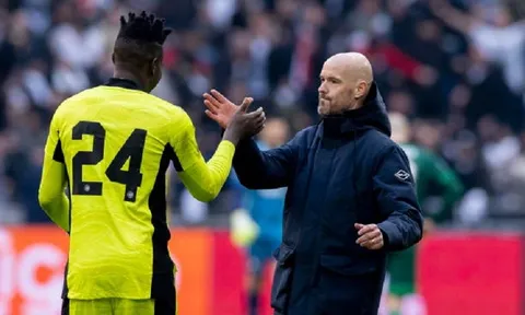 Huấn luyện viên Erik Ten Hag nhắc nhở Andre Onana trước chuyến làm khách Sheffield United