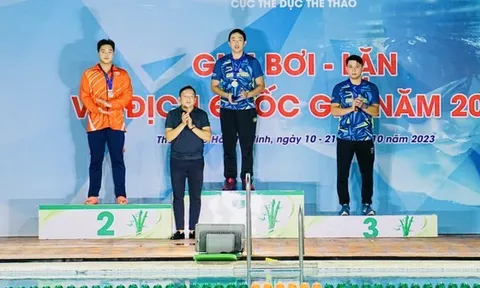 Hà Nội dẫn đầu giải Lặn vô địch quốc gia 2023