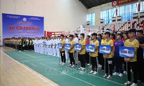 Khai mạc giải vô địch Võ cổ truyền quốc gia 2023