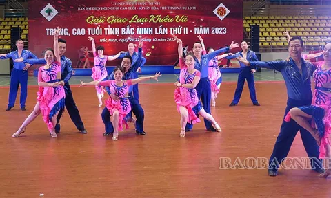 Giải Khiêu vũ trung, cao tuổi tỉnh Bắc Ninh lần thứ II