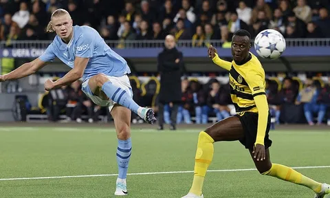 Lượt trận thứ ba vòng bảng Champions League: Erling Haaland giải cơn khát ghi bàn, Man City toàn thắng