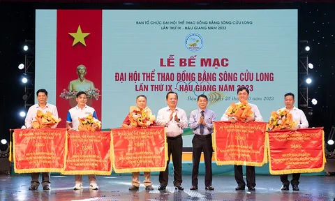 An Giang đứng đầu toàn đoàn tại Đại hội Thể thao đồng bằng sông Cửu Long lần thứ IX
