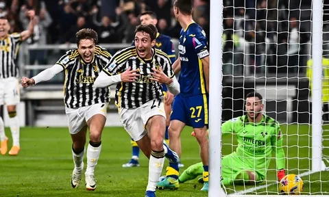 Vòng 10 Serie A 2023-2024: Juventus giành ngôi đầu