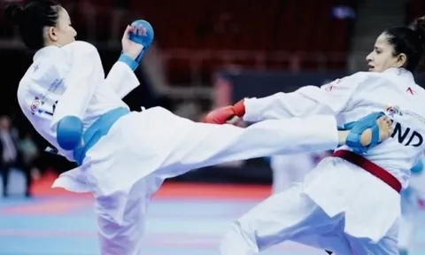 Giải Karate vô địch thế giới 2023: Võ sĩ Hoàng Thị Mỹ Tâm hụt huy chương đồng