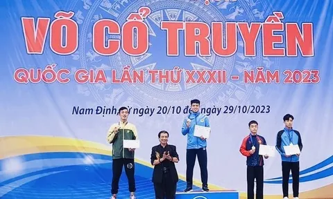 Thành phố Hồ Chí Minh chiến thắng áp đảo giải Võ cổ truyền quốc gia 2023