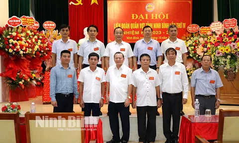 Đại hội Liên đoàn Quần vợt tỉnh Ninh Bình lần thứ IV, nhiệm kỳ 2023-2028