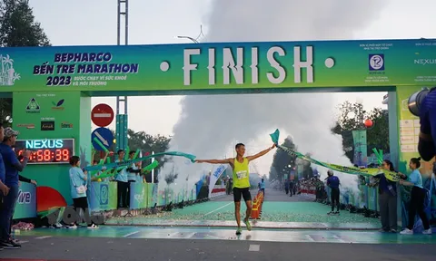 6.000 vận động viên tranh tài giải Chạy bộ Bepharco Bến Tre Marathon 2023