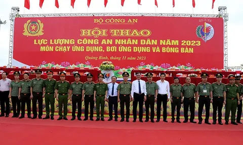 Khai mạc Hội thao lực lượng Công an Nhân dân năm 2023