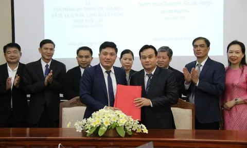 Nâng cao quan hệ hợp tác, giao lưu giữa Văn phòng Bộ VHTTDL Việt Nam với Văn phòng Bộ TTVHDL Lào