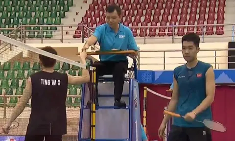 Giải Cầu lông FELET Vietnam International Series 2023: Lê Đức Phát bỏ cuộc vì chấn thương