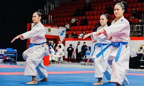 Giải Karate Thiếu niên, Trẻ châu Á 2023: Việt Nam giành huy chương vàng đồng đội nữ