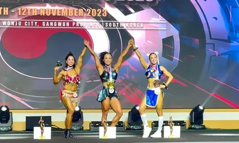 Giải vô địch Thể hình thế giới năm 2023: Thể hình Việt Nam thi đấu ấn tượng