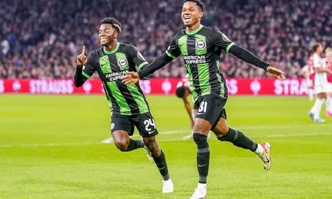 Brighton có chiến thắng lịch sử tại Europa League