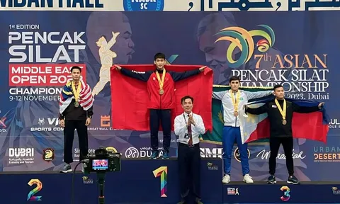Giải Pencak Silat vô địch châu Á năm 2023: Việt Nam xếp thứ Nhì với 8 huy chương vàng