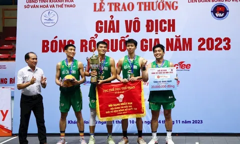 Giải Bóng rổ vô địch quốc gia 3x3 năm 2023: Nam thành phố Hồ Chí Minh và nữ Cần Thơ T&T giành ngôi vô địch