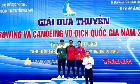 Giải Rowing vô địch quốc gia 2023: Thành phố Hồ Chí Minh dẫn đầu toàn đoàn