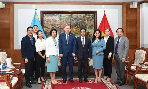 Việt Nam - Kazakhstan tăng cường hợp tác văn hóa, thể thao và du lịch