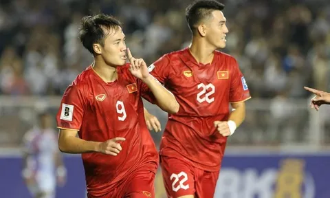 Vòng loại thứ hai World Cup 2026 khu vực châu Á: Văn Toàn giải tỏa "cơn khát" bàn thắng ở đội tuyển