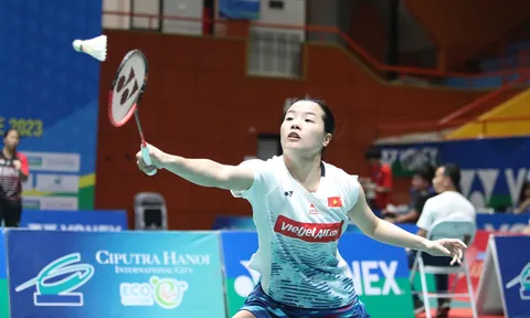 Giải Cầu lông các tay vợt xuất sắc quốc gia 2023: Nguyễn Thùy Linh sớm bảo vệ thành công ngôi vô địch