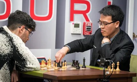 Giải cờ Nhanh và Chớp Saint Louis 2023: Lê Quang Liêm tạm xếp hạng 6 nội dung cờ Chớp