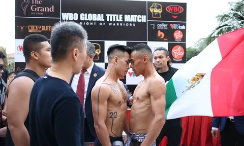 Sự kiện Boxing WBO Global Title Match: Trần Văn Thảo giáp mặt nảy lửa với cao thủ người Mexico