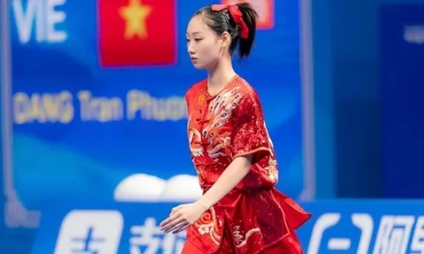 Giải Wushu vô địch thế giới 2023: Đặng Trần Phương Nhi giành huy chương bạc