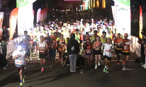 Sôi nổi giải Chạy Gia Lai City Trail 2023