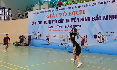 Giải vô địch Cầu lông, Quần vợt tranh cup Truyền hình Bắc Ninh lần thứ VII