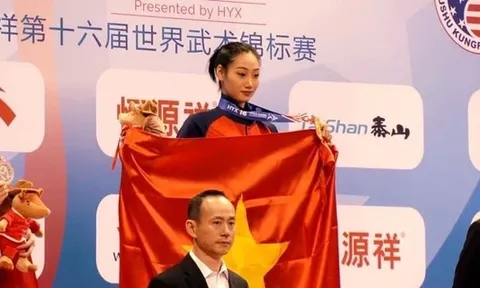 Giải vô địch Wushu thế giới 2023: Đặng Trần Phương Nhi giành huy chương vàng thứ hai